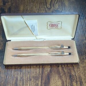 Cross Gold Pen and Pencil Set